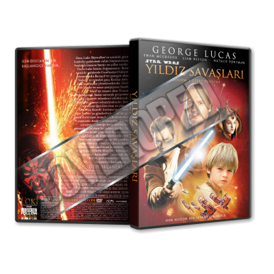 Yıldız Savaşları & Star Wars - 1977-2015 BoxSet Türkçe Dvd Cover Tasarımları